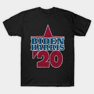 Joe Biden 2020 and Kamala Harris On One Ticket Distressed T-Shirt